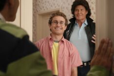 Sean Giambrone and David Hasselhoff in 'The Goldbergs'