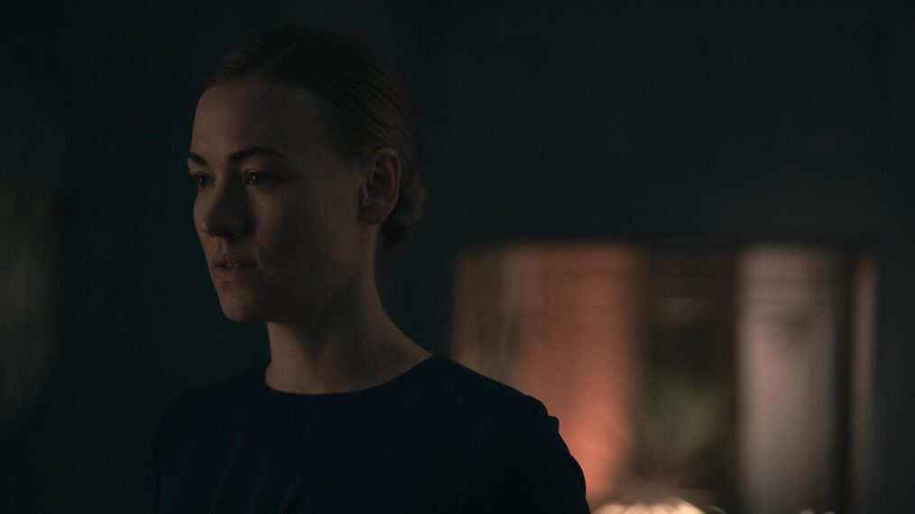 Yvonne Strahovski in 'The Handmaid's Tale'