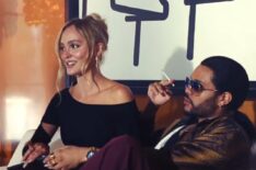 Lily Rose-Depp and The Weeknd in 'The Idol' for HBO