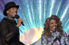 Nick Cannon and Gloria Gaynor on 'The Masked Singer' Season 8 as Mermaid