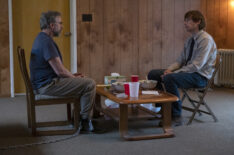 Steve Carell and Domhnall Gleeson in 'The Patient'
