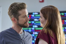 Matt Czuchry and Kaley Ronayne in 'The Resident'