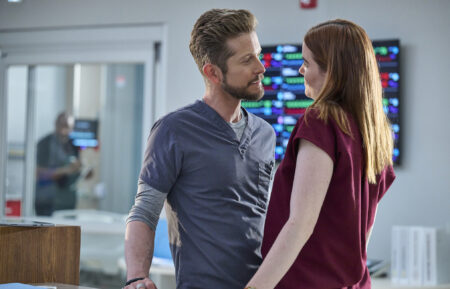 Matt Czuchry and Kaley Ronayne in 'The Resident'