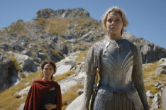 Nazanin Boniadi & Morfydd Clark in 'The Lord of the Rings: The Rings of Power'