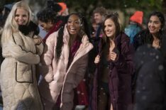 'The Sex Lives of College Girls' stars Amrit Kaur, Pauline Chalamet, Alyah Chanelle Scott, and Renee Rapp