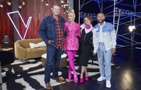 'The Voice' coaches Blake Shelton, Gwen Stefani, Camila Cabello, and John Legend for Season 22