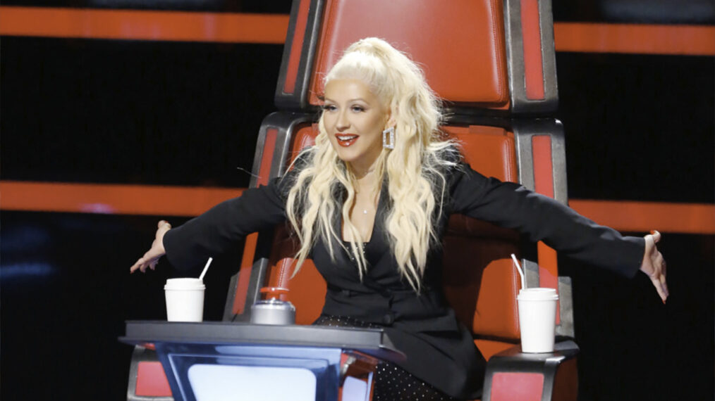 Christina Aguilera on The Voice