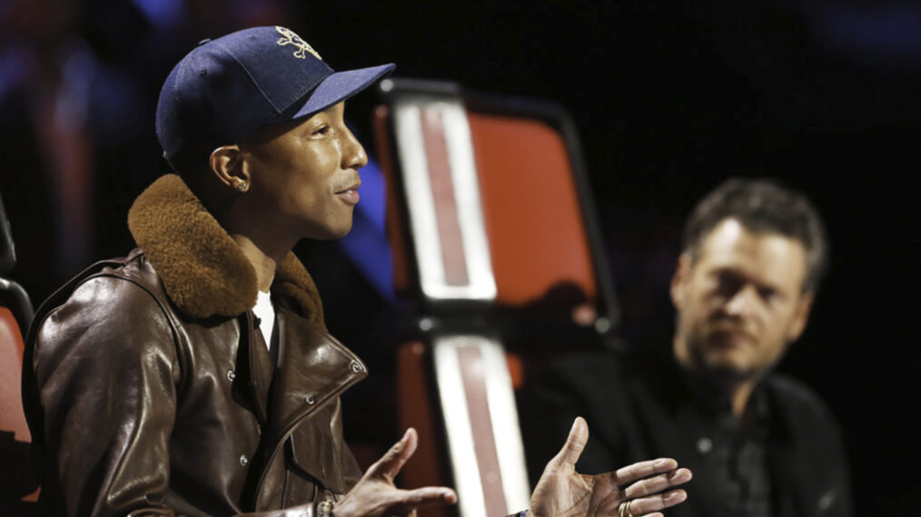 Pharrell Williams on The Voice