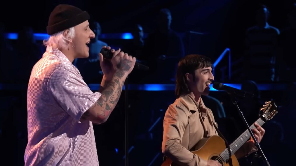 Bodie and Jaeden Luke in 'The Voice' Season 22