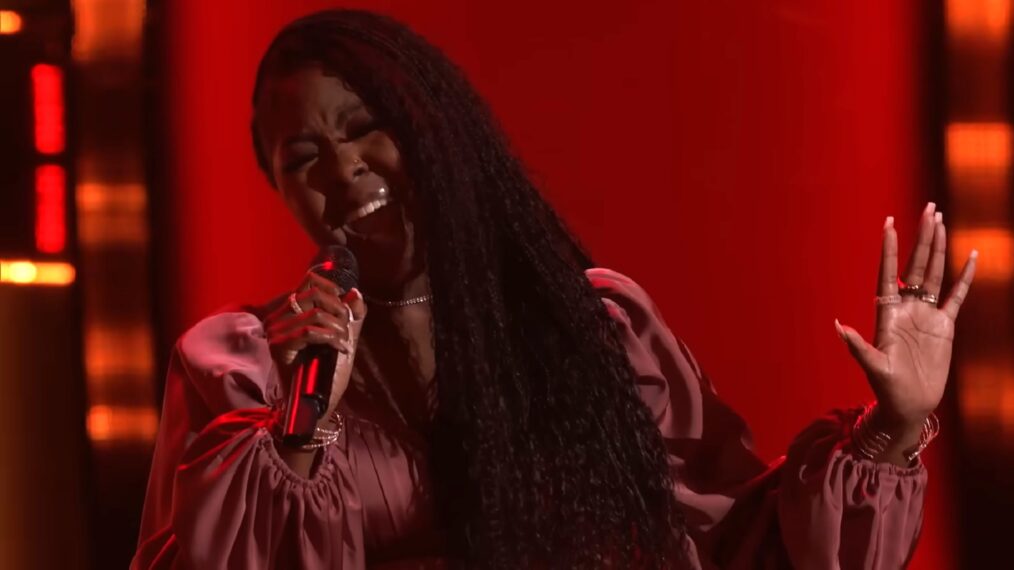 Constance Howard performs on 'The Voice' Season 22