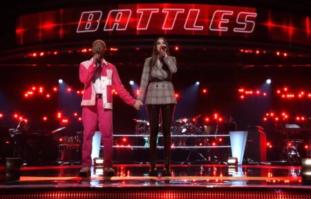 Eric Who and Sydney Kronmiller in 'The Voice' Season 22
