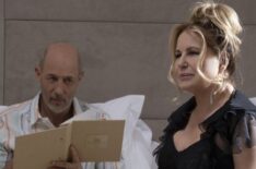 Jon Gries and Jennifer Coolidge in 'The White Lotus' Season 2