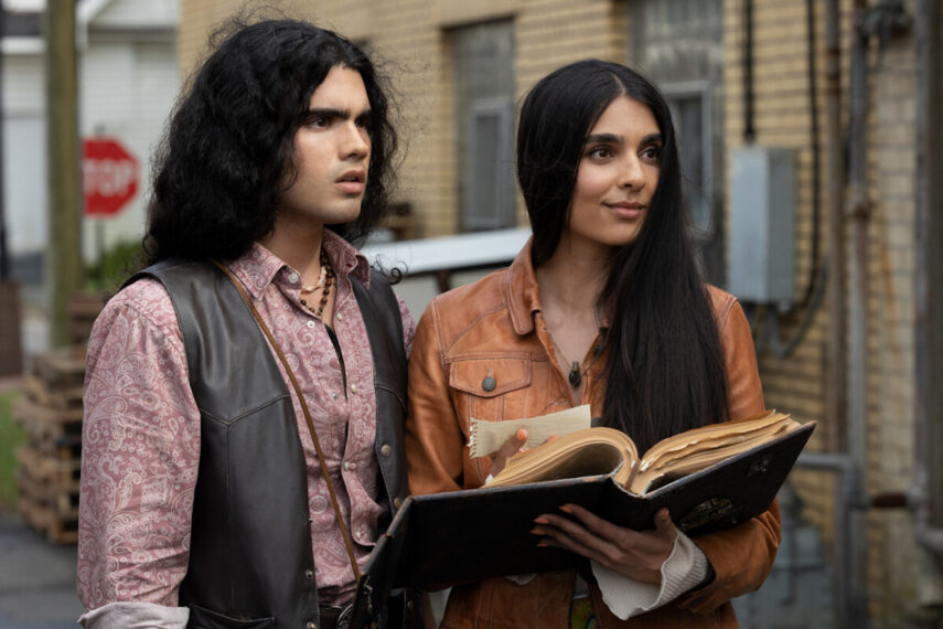 Jojo Fleites and Nida Khurshid in 'The Winchesters'