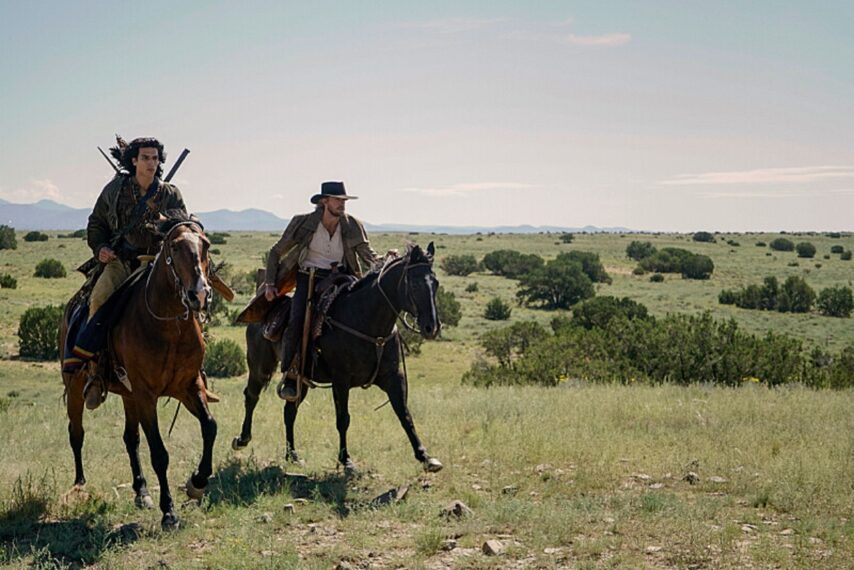 Justin Johnson Cortez and Matt Barr in 'Walker Independence'