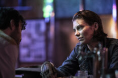 Lauren Cohan and Charlie Solis in 'The Walking Dead: Dead City'