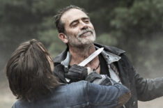 Lauren Cohan and Jeffrey Dean Morgan in 'The Walking Dead: Dead City'