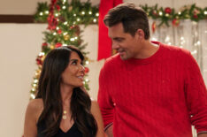 Marisol Nichols, Kristoffer Polaha in 'We Wish You a Married Christmas'