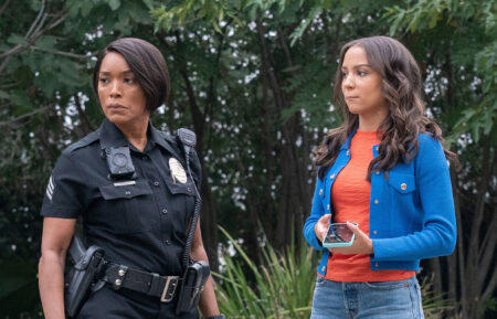 Angela Bassett and Corinne Massiah in '9-1-1'