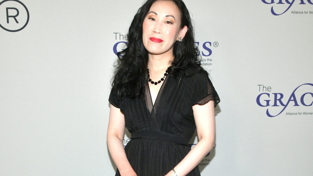 Angela Kang attends the 47th annual Gracie Awards