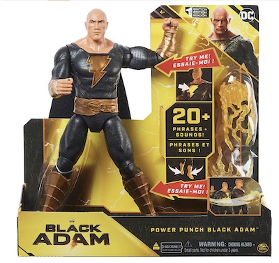 Figura de acción de Black Adam + Guía de regalos