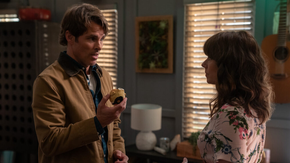 James Marsden and Linda Cardellini in 'Dead To Me'