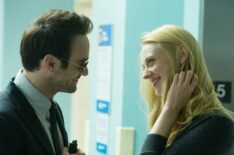 Deborah Ann Woll and Charlie Cox in 'Daredevil'