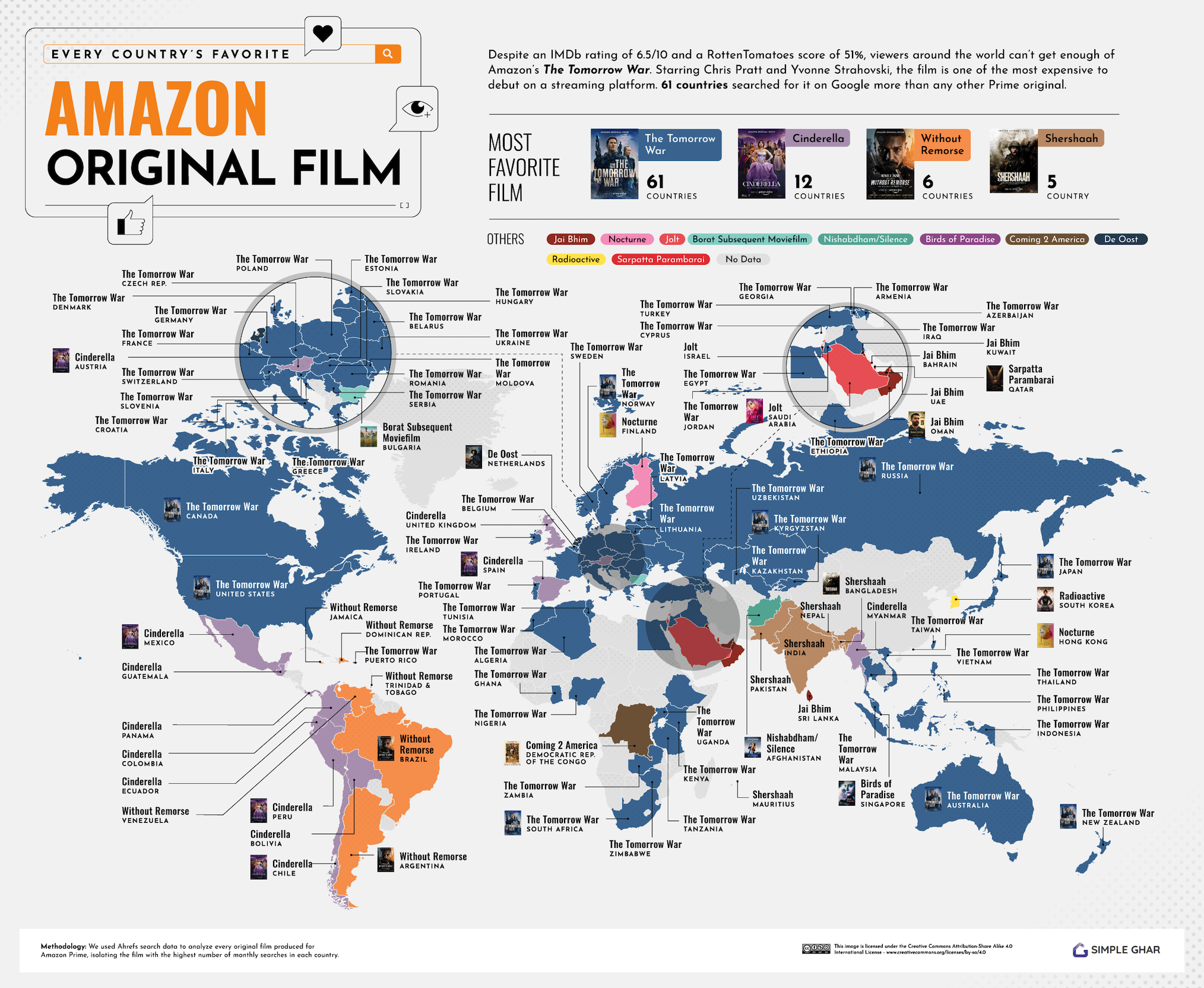 Every country's favorite Amazon Prime Video film