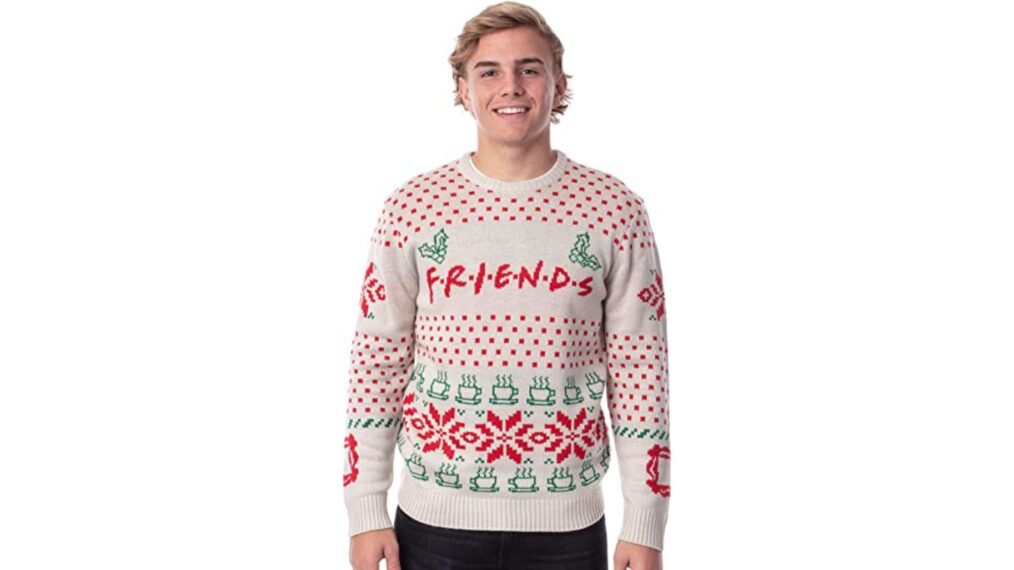 Suéter navideño feo de Friends TV