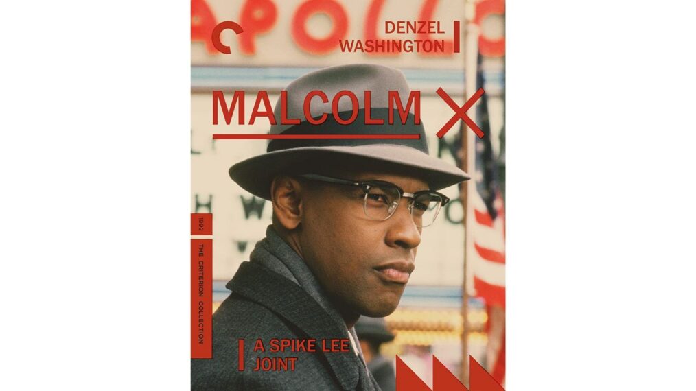 Arte de la caja de Malcolm X (The Criterion Collection)