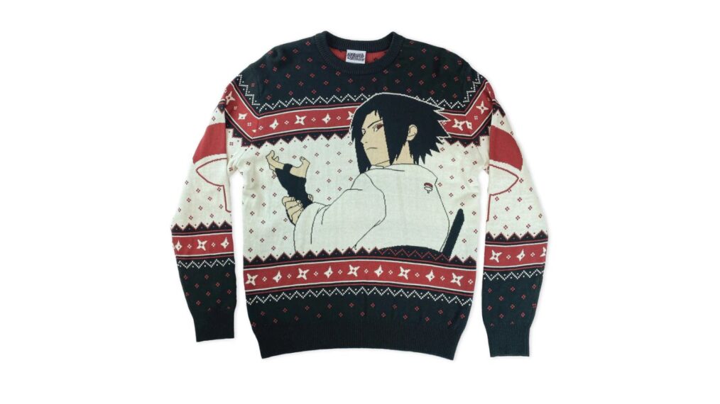 Naruto Shippuden - Sasuke Uchiha Holiday Sweater
