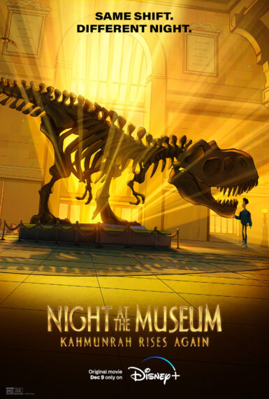 „Night at the Musuem: Kahmunrah Rises Again“-Poster von Disney+