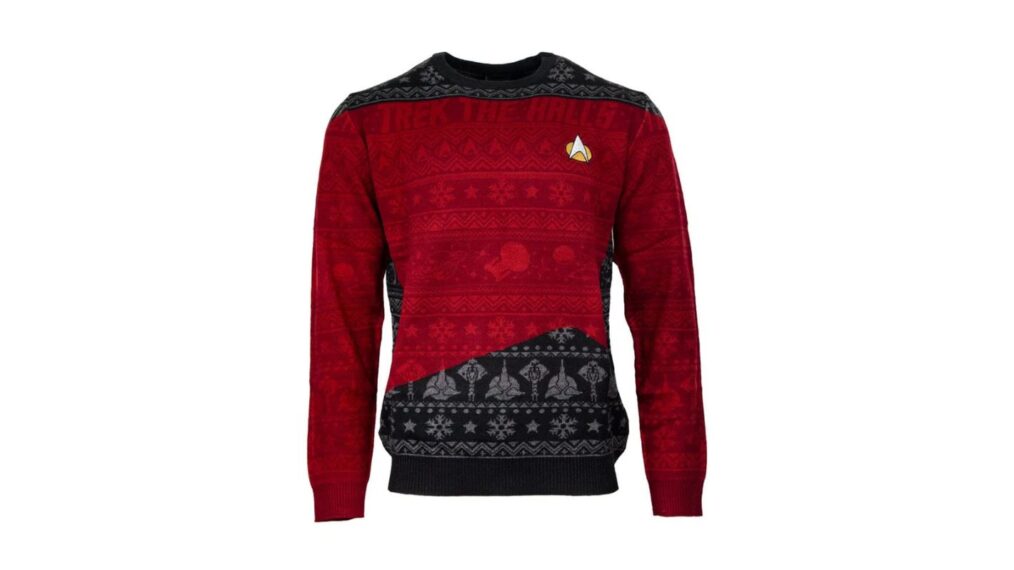 Official Star Trek ‘Trek The Halls’ Christmas Jumper Ugly Sweater
