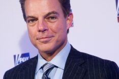 FOX News host Shepard Smith poses on the red carpet upon arrival at a salute to FOX News Channel's Brit Hume on January 8, 2009 in Washington, DC. Hume was honored for his 35 years in journalism.