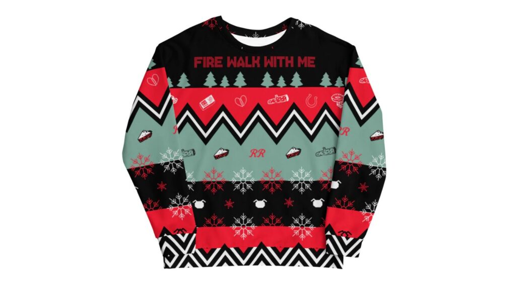 Twin Peaks Fire Walk With Me Holiday Sweatshirt