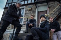 Tanner Wiseman, Dakota Laden, Chelsea Laden and Alex Schroeder at Cresson Sanatorium & Prison, as seen on Travel Channel's Destination Fear