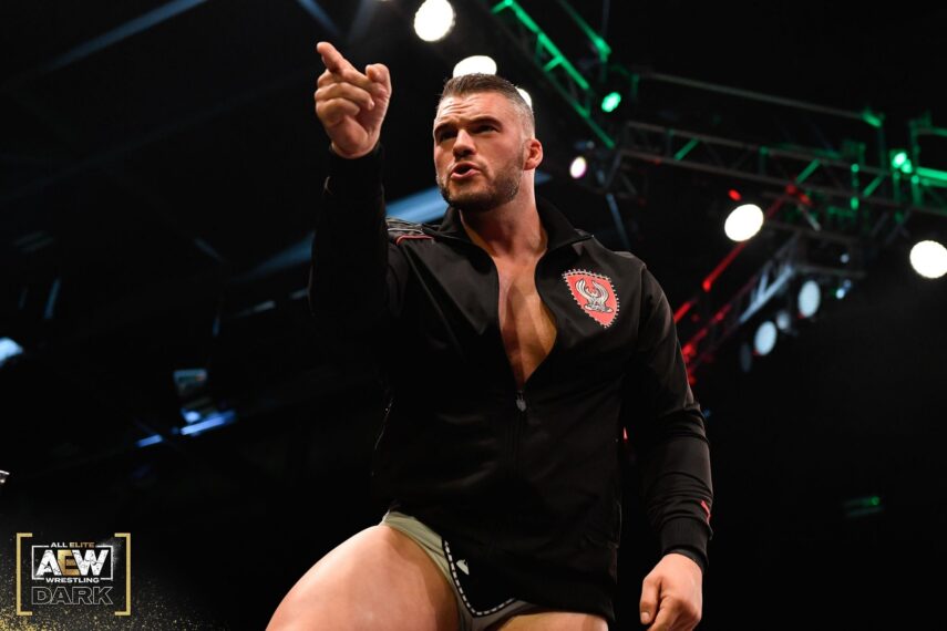 Zack Clayton on AEW 'Dark'