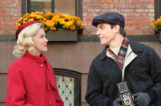 Ginna Claire Mason and Derek Klena in 'A Holiday Spectacular'