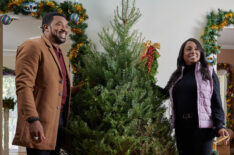 Roger Cross and Ledisi in 'All Saints Christmas'