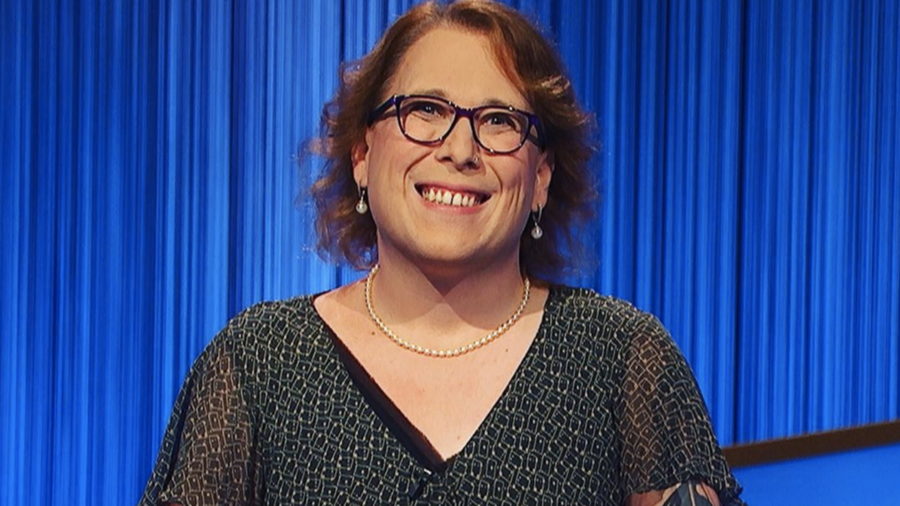 Amy Schneider in 'Jeopardy!'