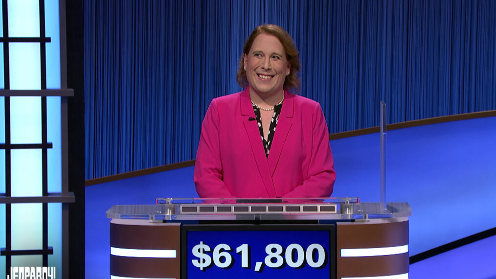 Amy Schneider in 'Jeopardy!'