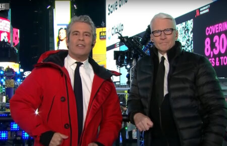 Andy Cohen and Anderson Cooper host CNN's New Year's Eve Celebration