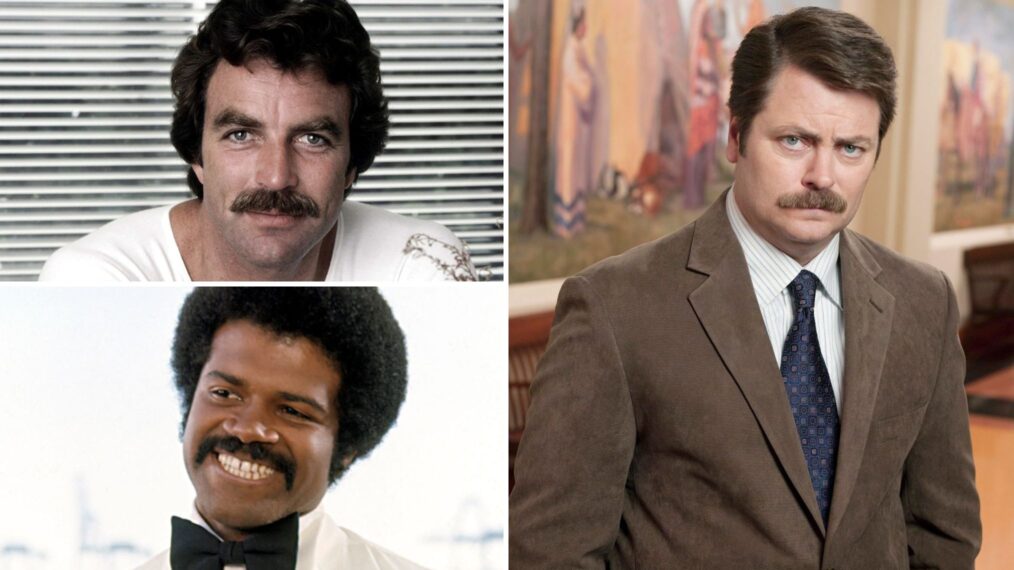 Tom Selleck, Ted Lange, and Nick Offerman