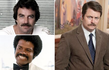 Tom Selleck, Ted Lange, and Nick Offerman