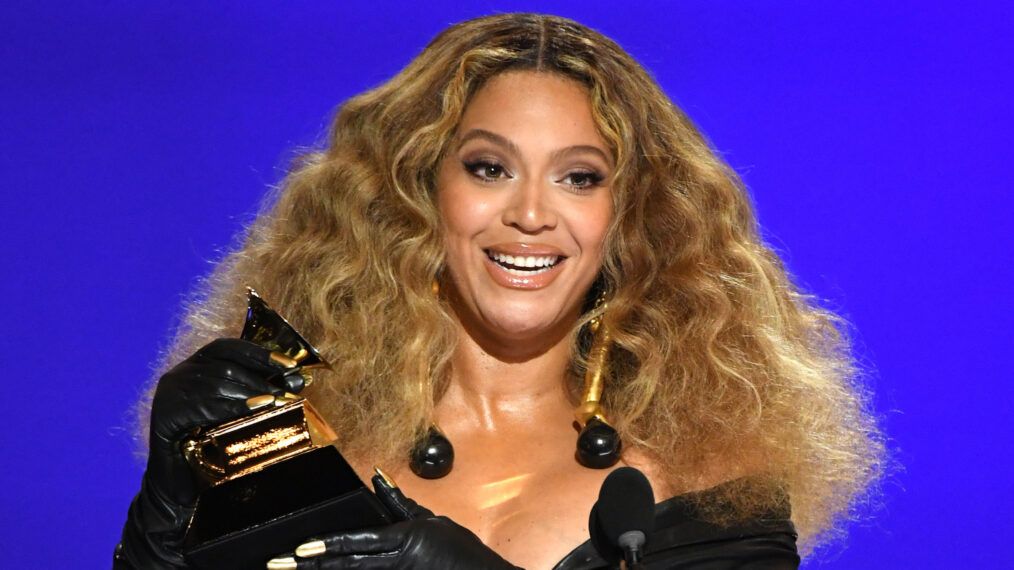 Beyoncé at the 63rd Annual Grammy Awards