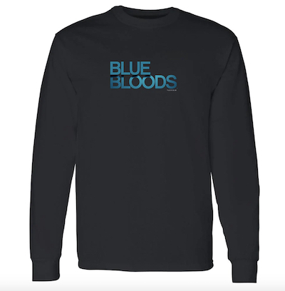 Blue Bloods Logo Adult Long Sleeve T-Shirt