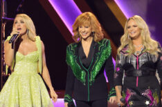 Carrie Underwood, Reba McEntire and Miranda Lambert