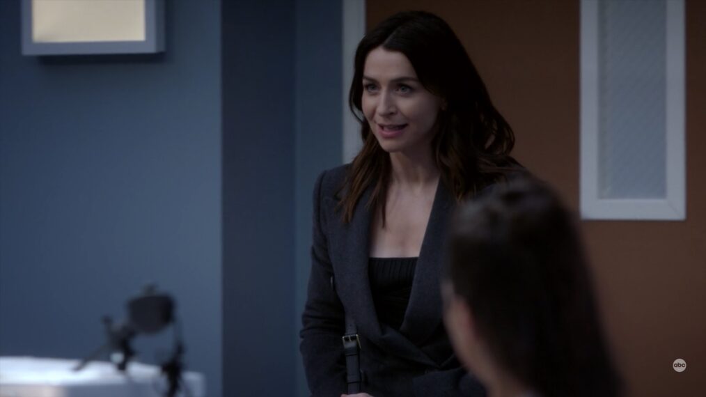 Caterina Scorsone in 'Grey's Anatomy' Season 19