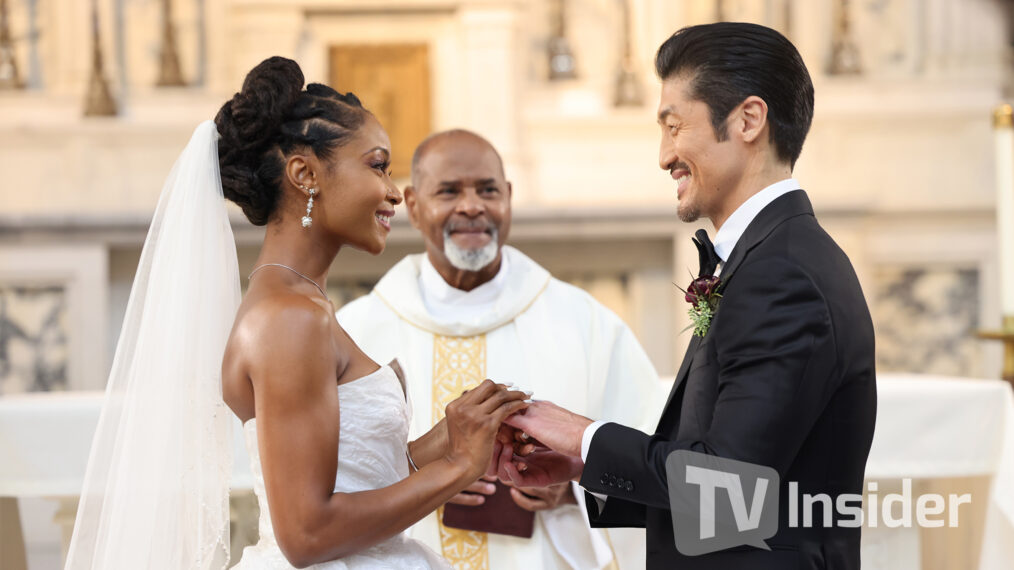 Yaya DaCosta and Brian Tee - 'Chicago Med'