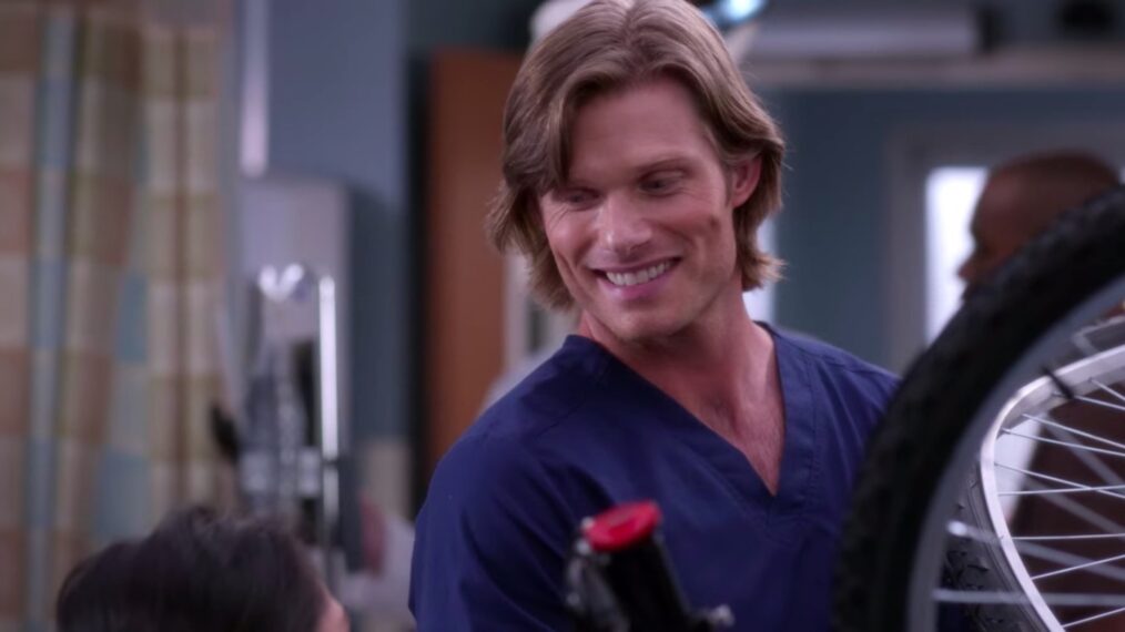 Chris Carmack in 'Grey's Anatomy' Season 15