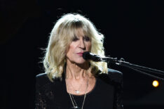 Christine McVie performs at the 60th Annual Grammy Awards
